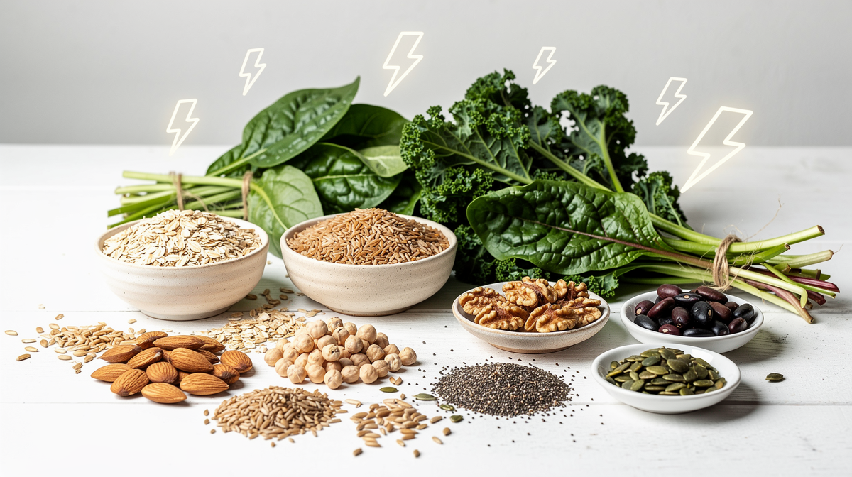 B-vitamin-rika livsmedel och ingredienser för energiomsättning