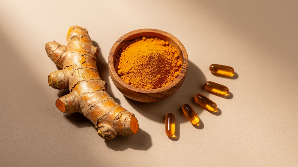 Gurkmeja (curcumin) – Komplett guide 2026: Effekter, dosering och forskning