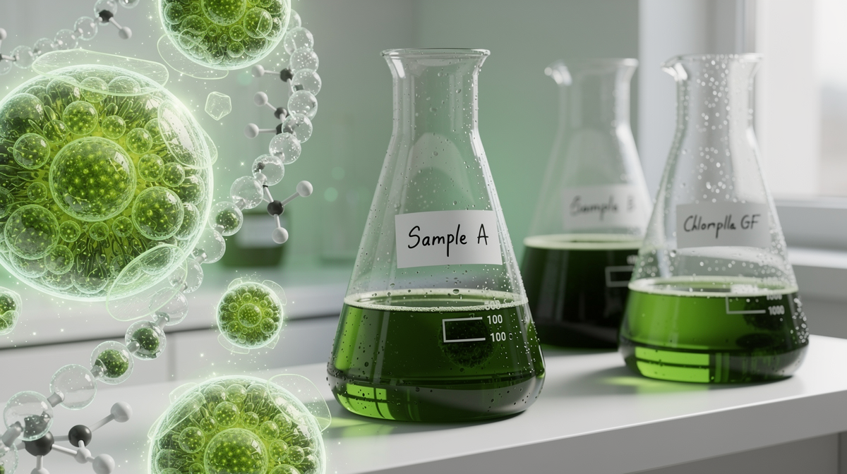 Hälsosam boost med Yaeyama Chlorella