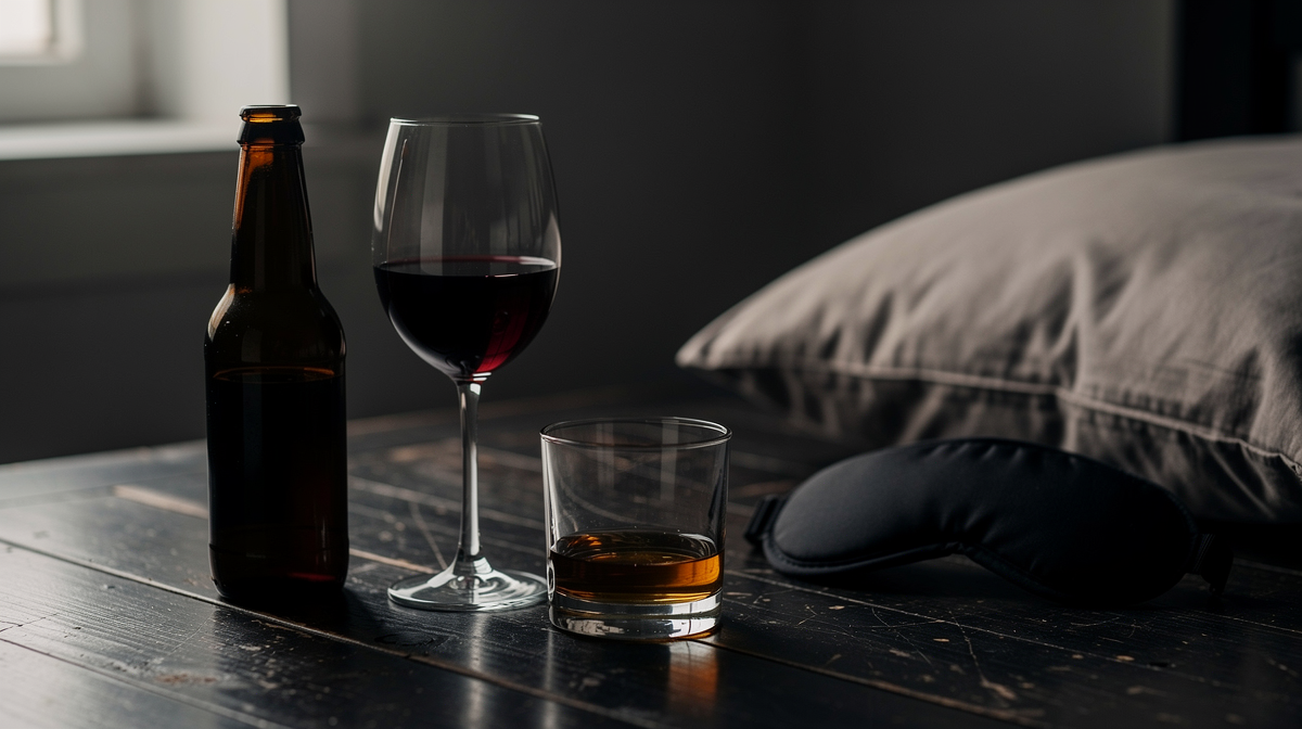 Utvilad kvinna vaknar i morgonljus vid ett fönster