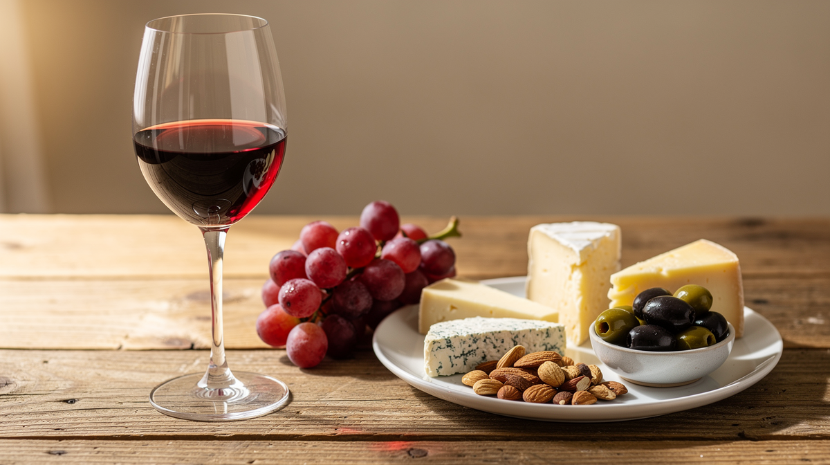 Mogna roda druvor pa ett trabord, en naturlig kalla till resveratrol