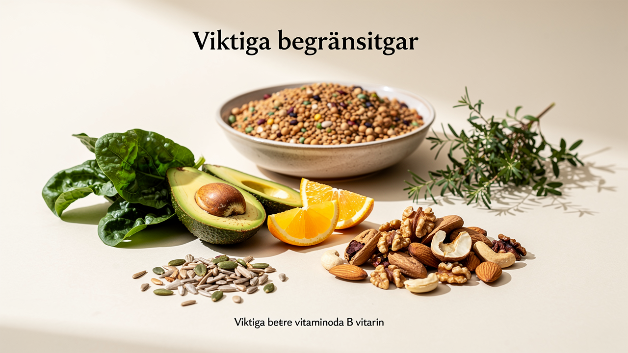 Viktiga begränsningar
