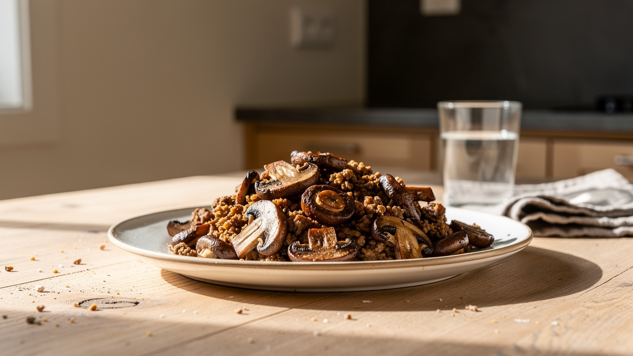 Hur passar svamp i vegetarisk och vegansk kost?