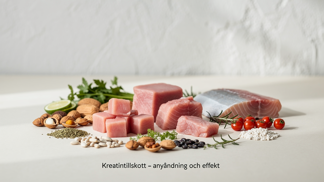 Kreatintillskott – användning och effekt