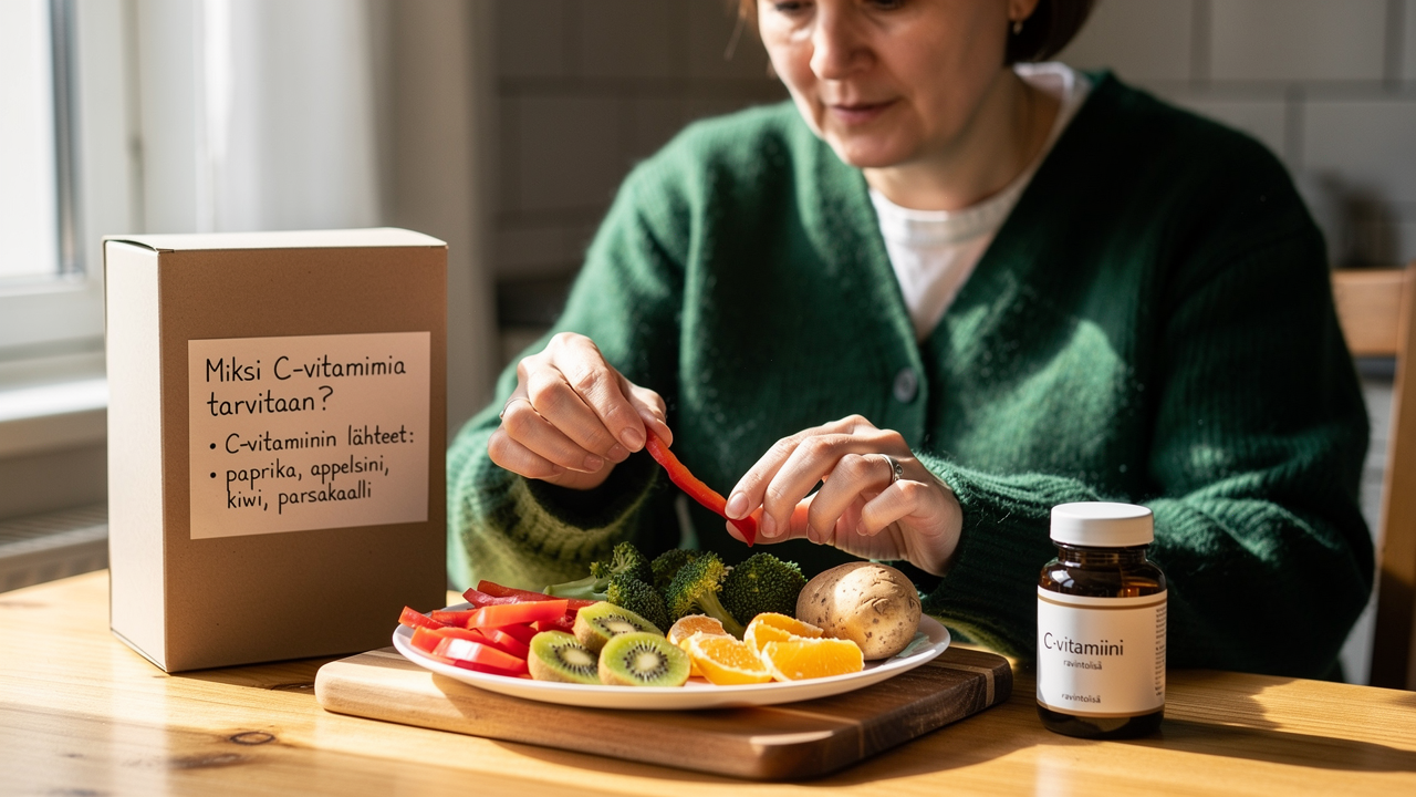 Miten C-vitamiinia kannattaa käyttää arjessa järkevästi?