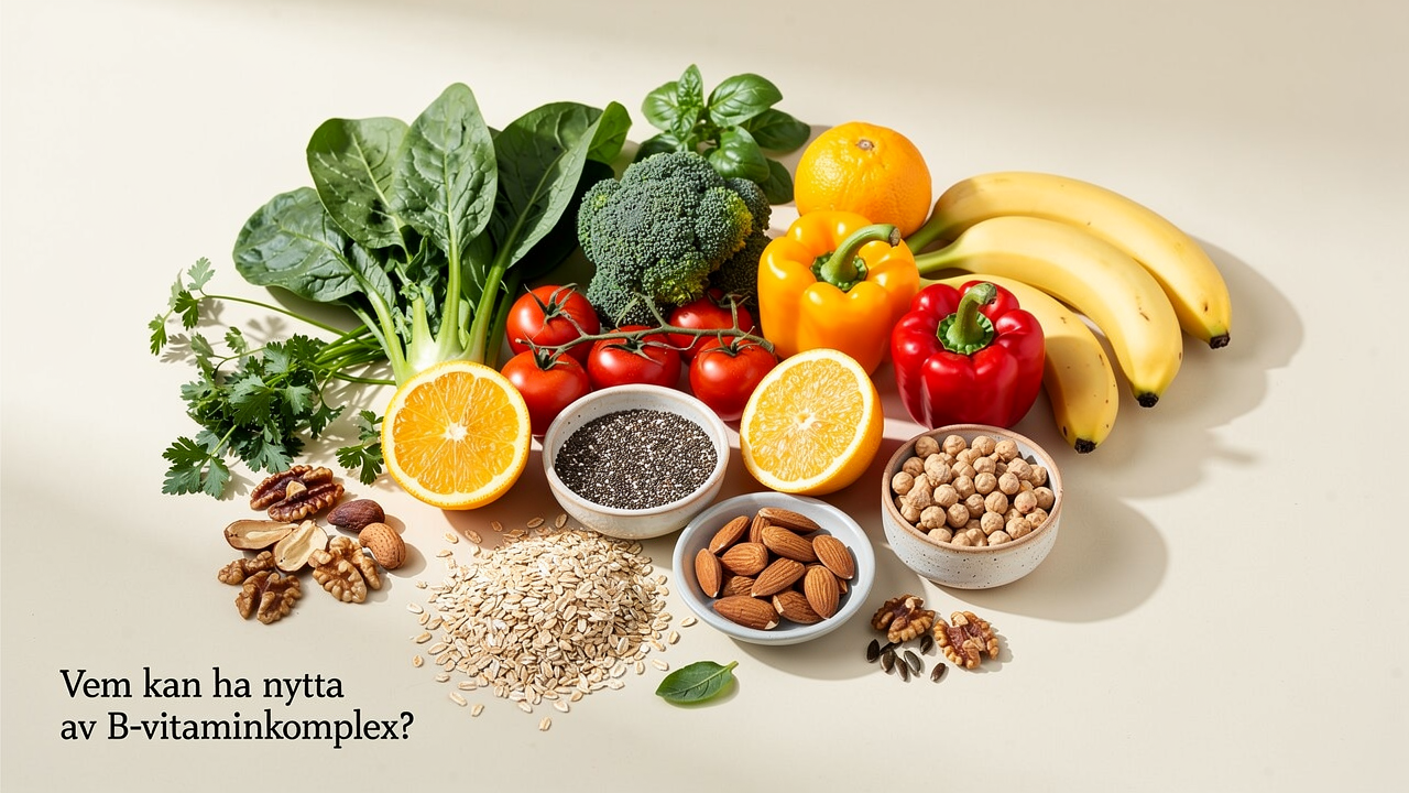 Vem kan ha nytta av B-vitaminkomplex?