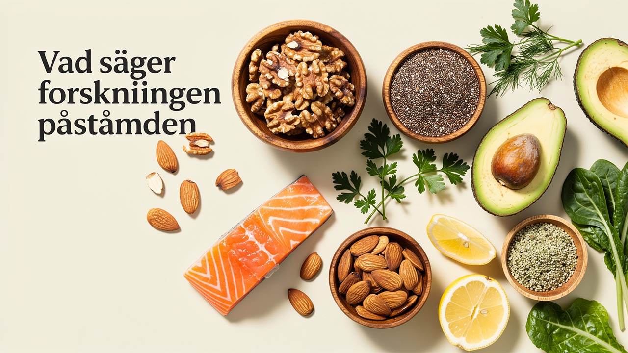Vad säger forskningen och godkända påståenden