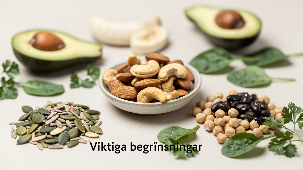 Viktiga begränsningar