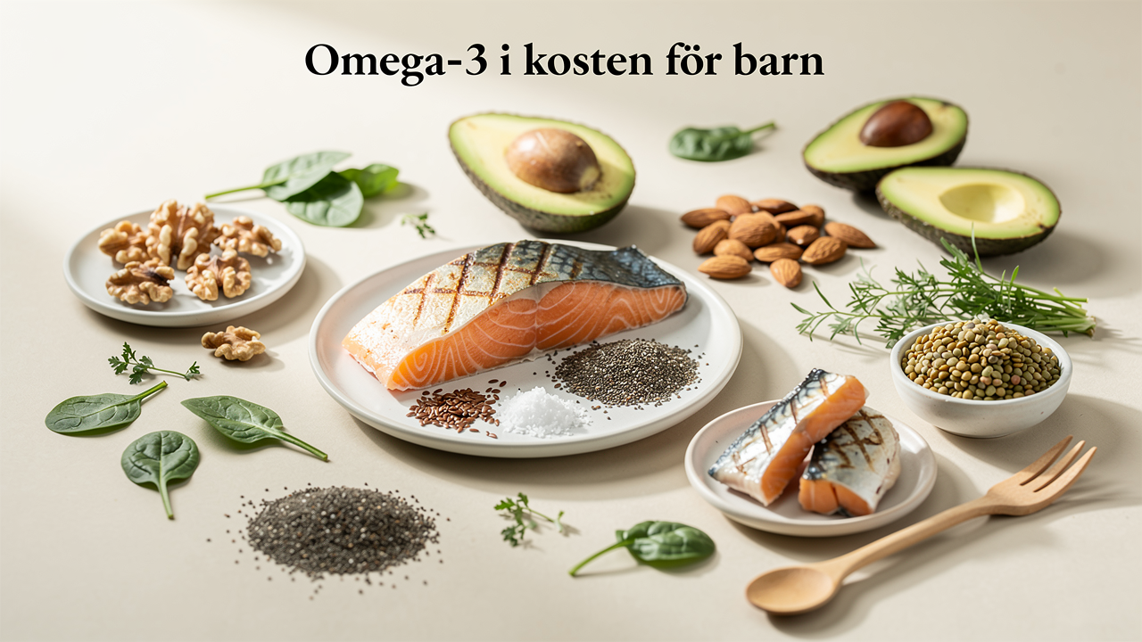 Omega-3 i kosten för barn