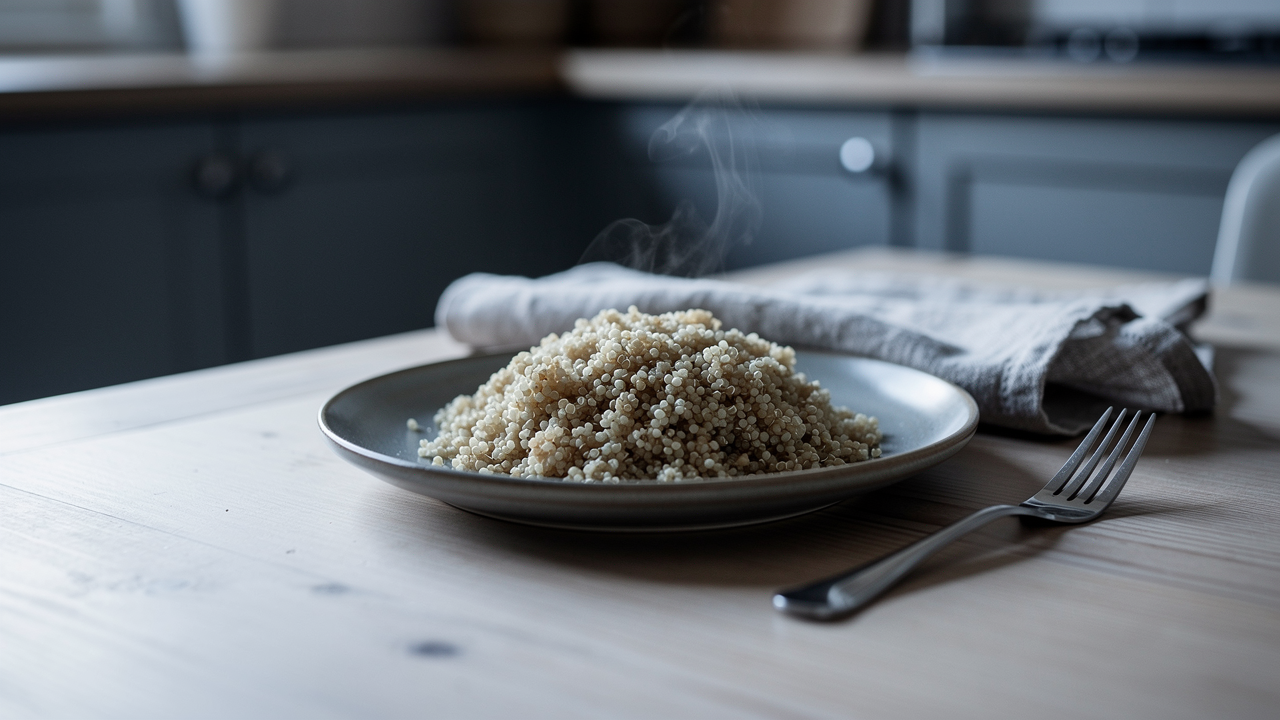 Vilket näringsvärde har quinoa per 100 gram?
