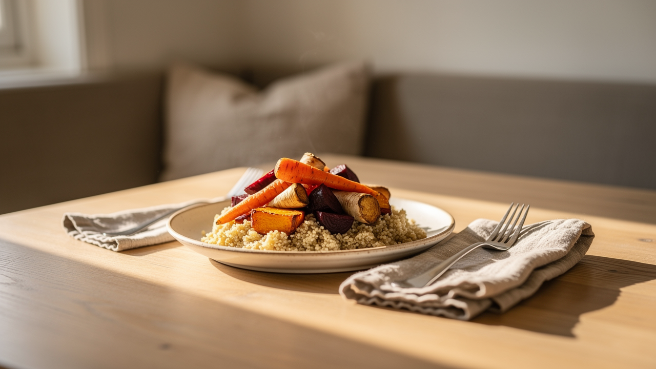 Hur mycket quinoa passar i en måltid?